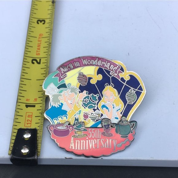Disney Alice in Wonderland 55th Anniversary Limited Edition Pin From 2006 - Picture 3 of 3